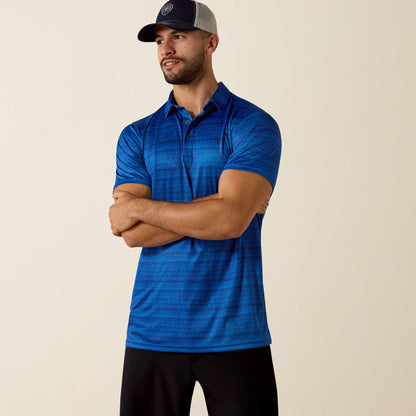All Over Print Fitted Polo Ariat Men