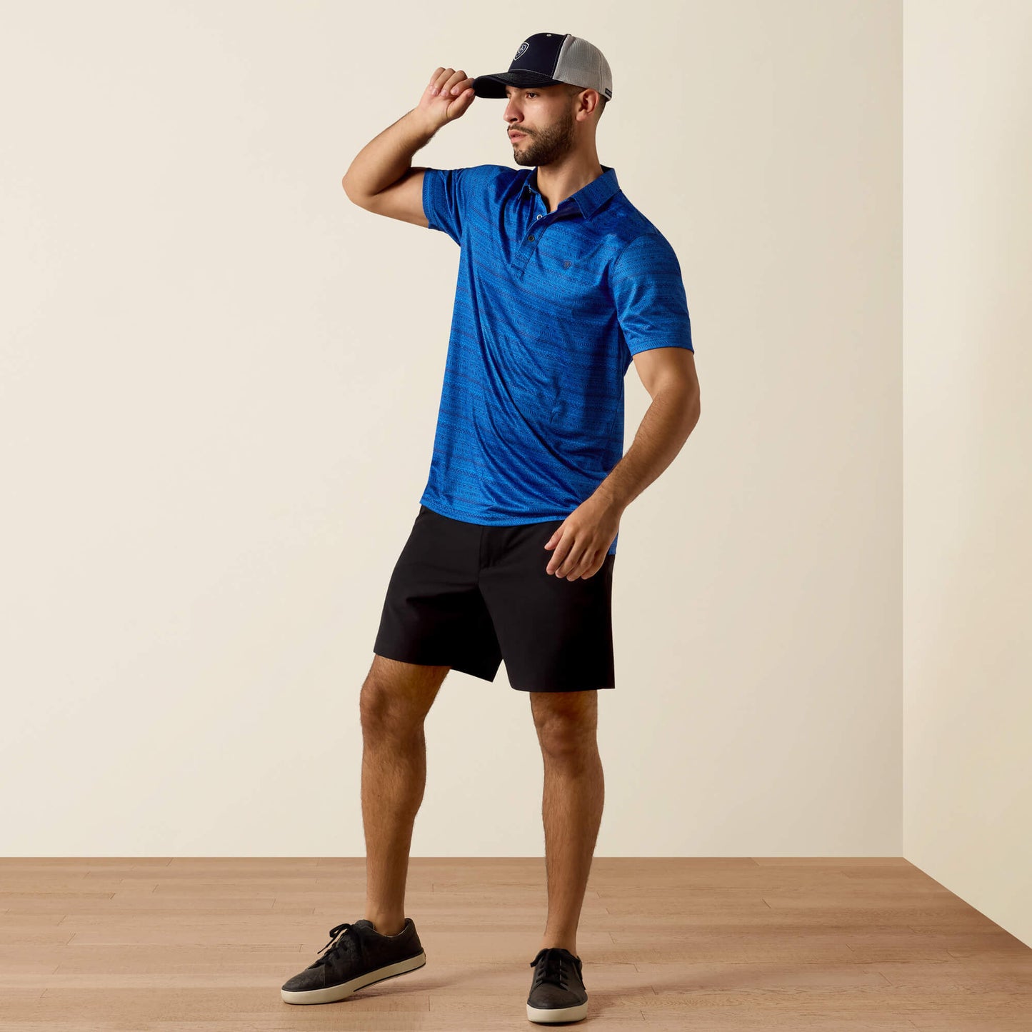 All Over Print Fitted Polo Ariat Men
