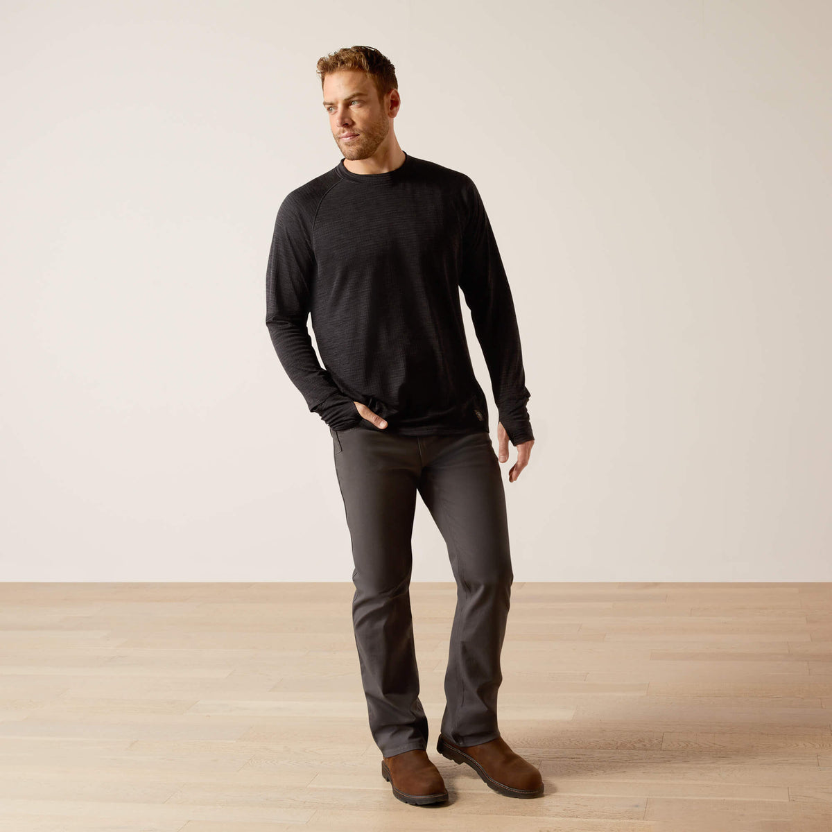 Rebar Gridwork Crewneck T-Shirt Ariat Men|Work