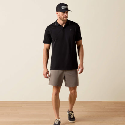 Logo Fitted Polo Ariat Men