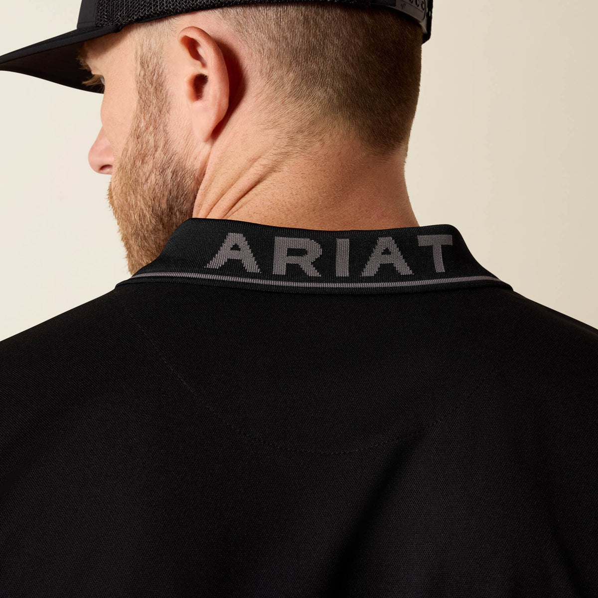 Logo Fitted Polo Ariat Men