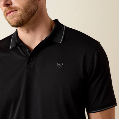 Logo Fitted Polo Ariat Men
