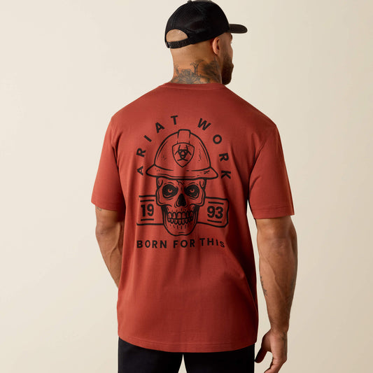 Rebar Cotton Strong Hardhead T-Shirt Ariat Men|Work