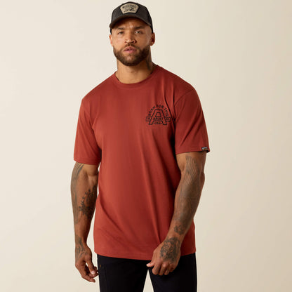 Rebar Cotton Strong Hardhead T-Shirt Ariat Men|Work