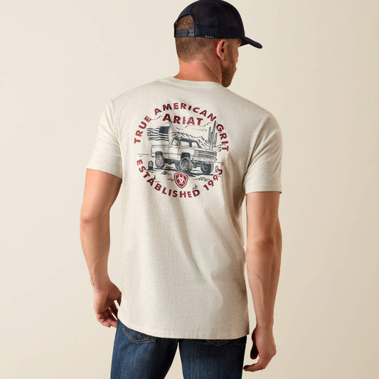 Ariat Trucker Freedom Flag T-Shirt Ariat Men