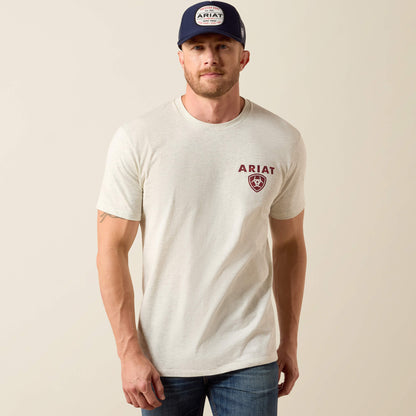 Ariat Trucker Freedom Flag T-Shirt Ariat Men