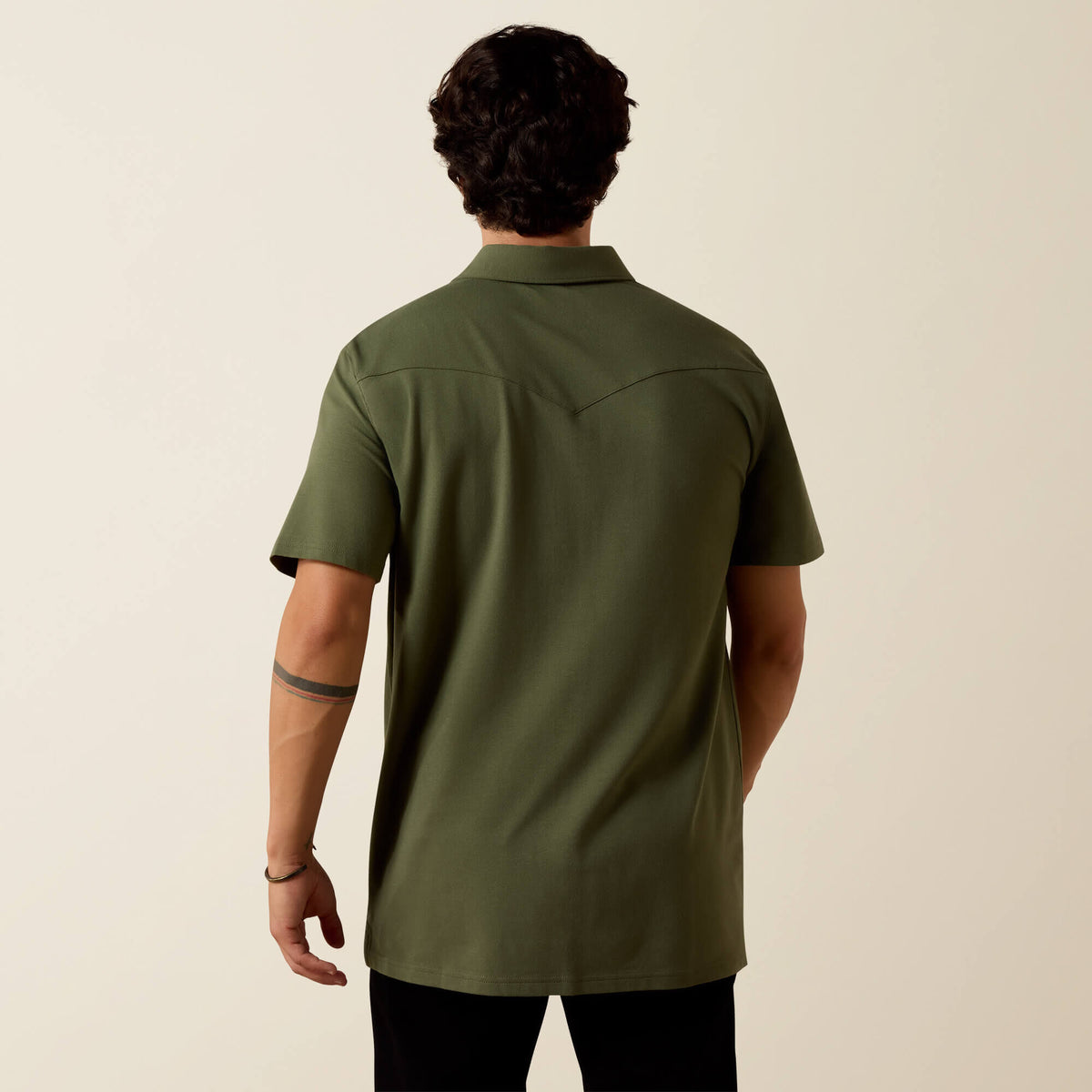 Retro Western Snap Polo Ariat Men