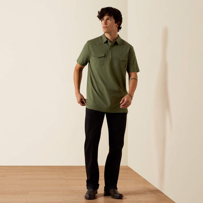 Retro Western Snap Polo Ariat Men