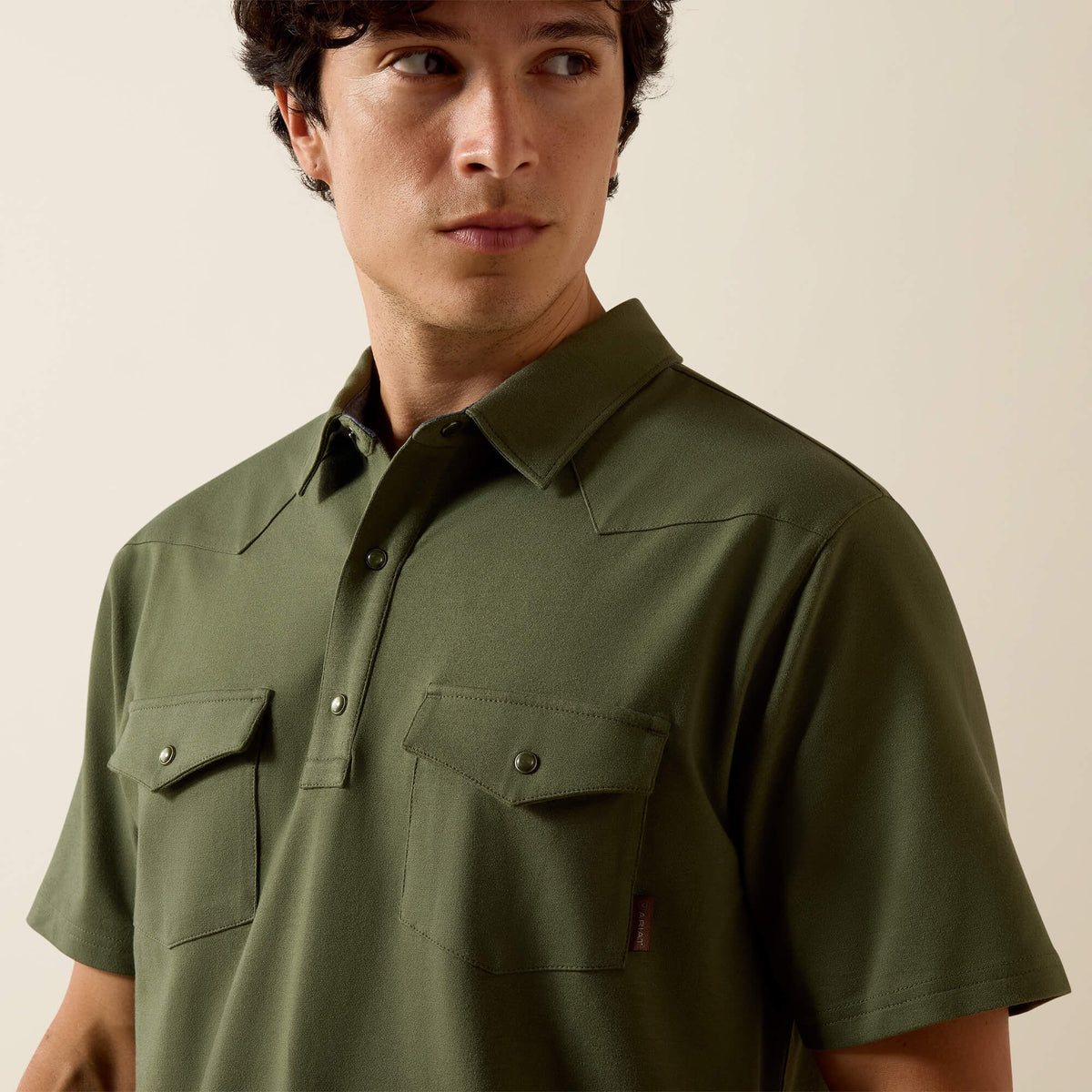 Retro Western Snap Polo Ariat Men
