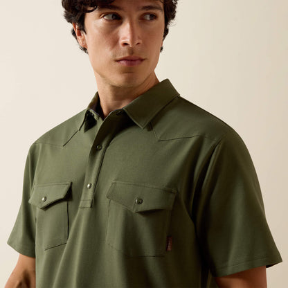Retro Western Snap Polo Ariat Men