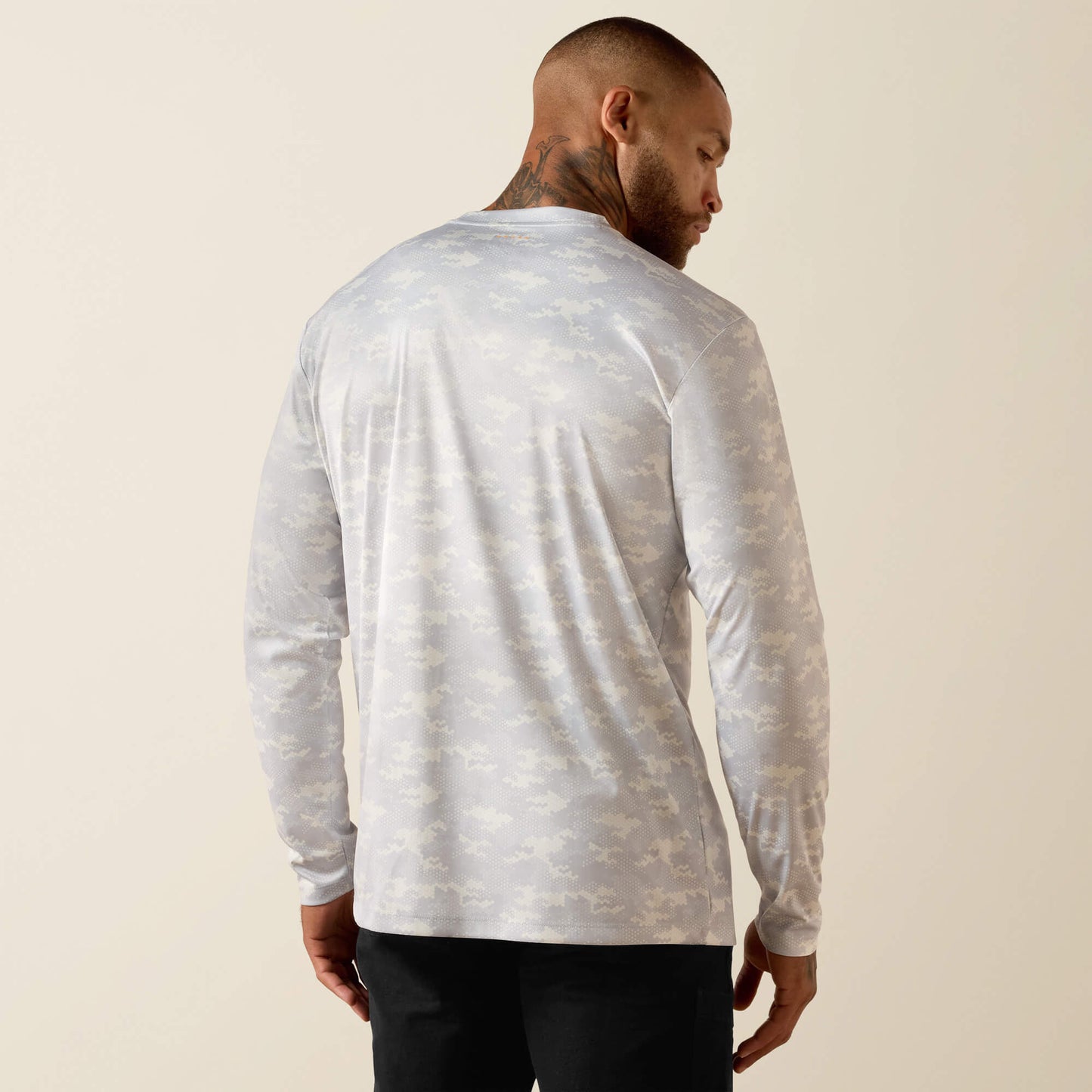 Rebar Sunblocker Printed Long Sleeve T-Shirt Ariat Men|Work