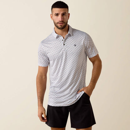 All Over Print Fitted Polo Ariat Men