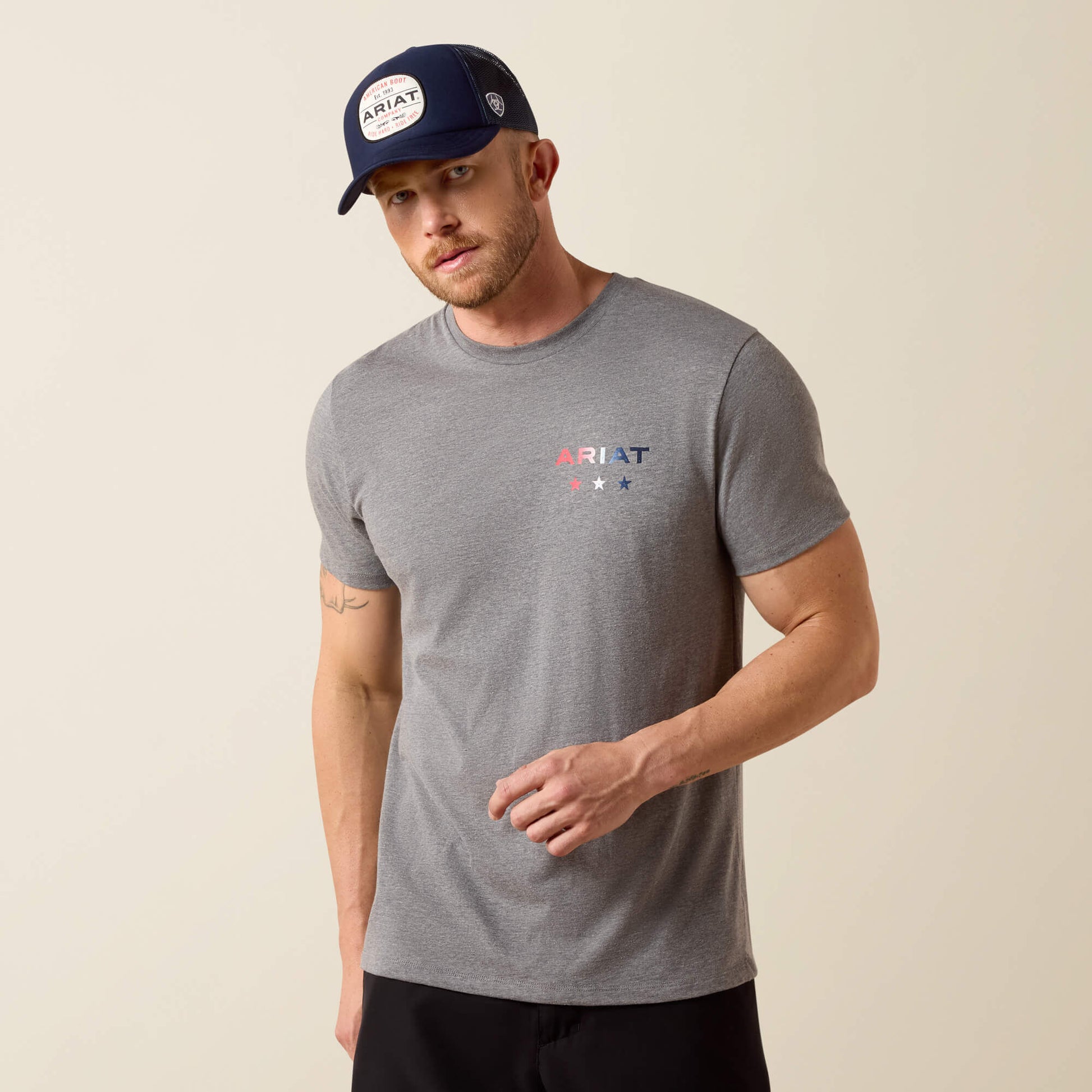 Ariat USA Pat Badge T-Shirt Ariat Men