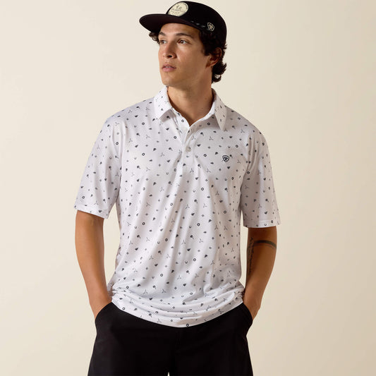 All Over Print Polo Ariat Men