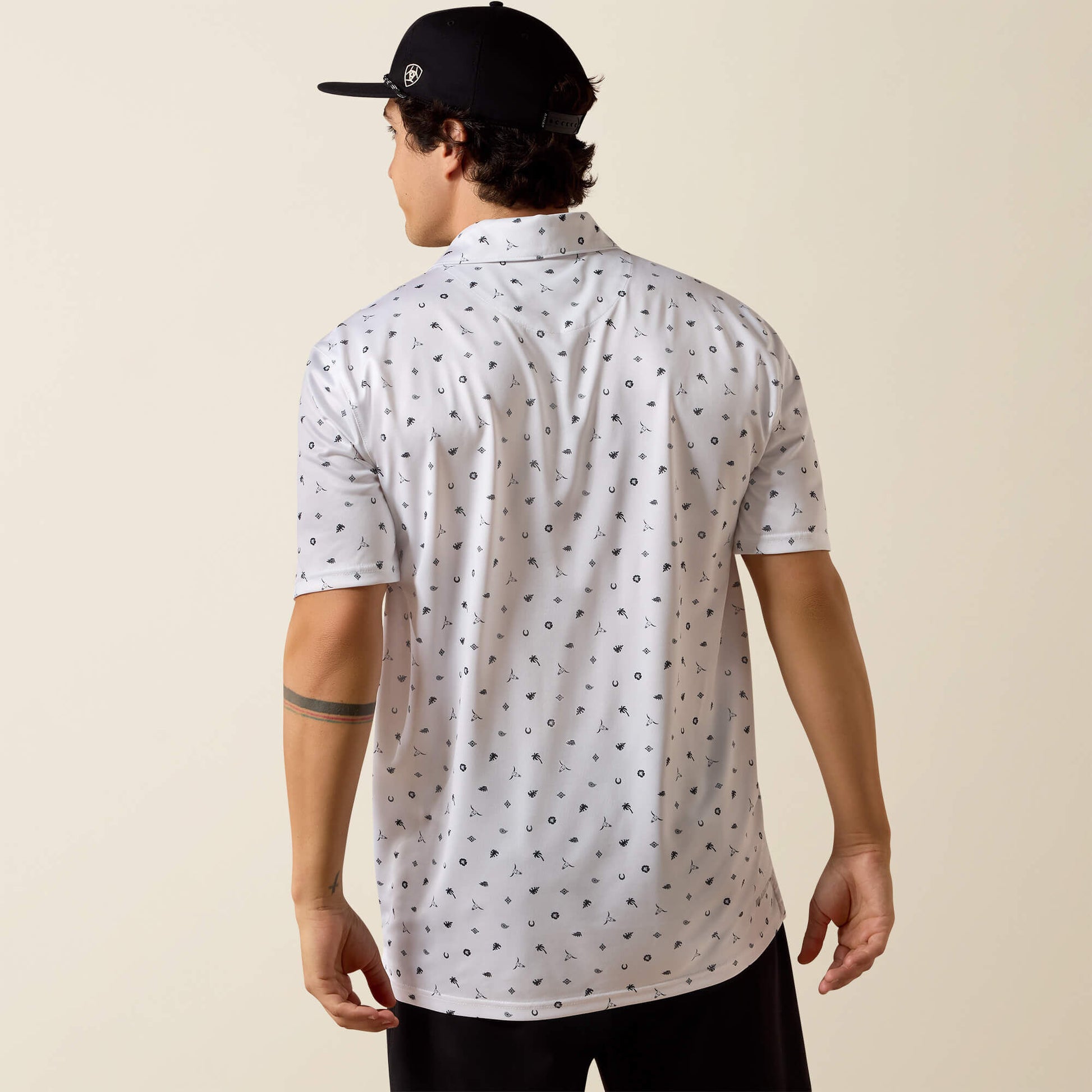 All Over Print Polo Ariat Men