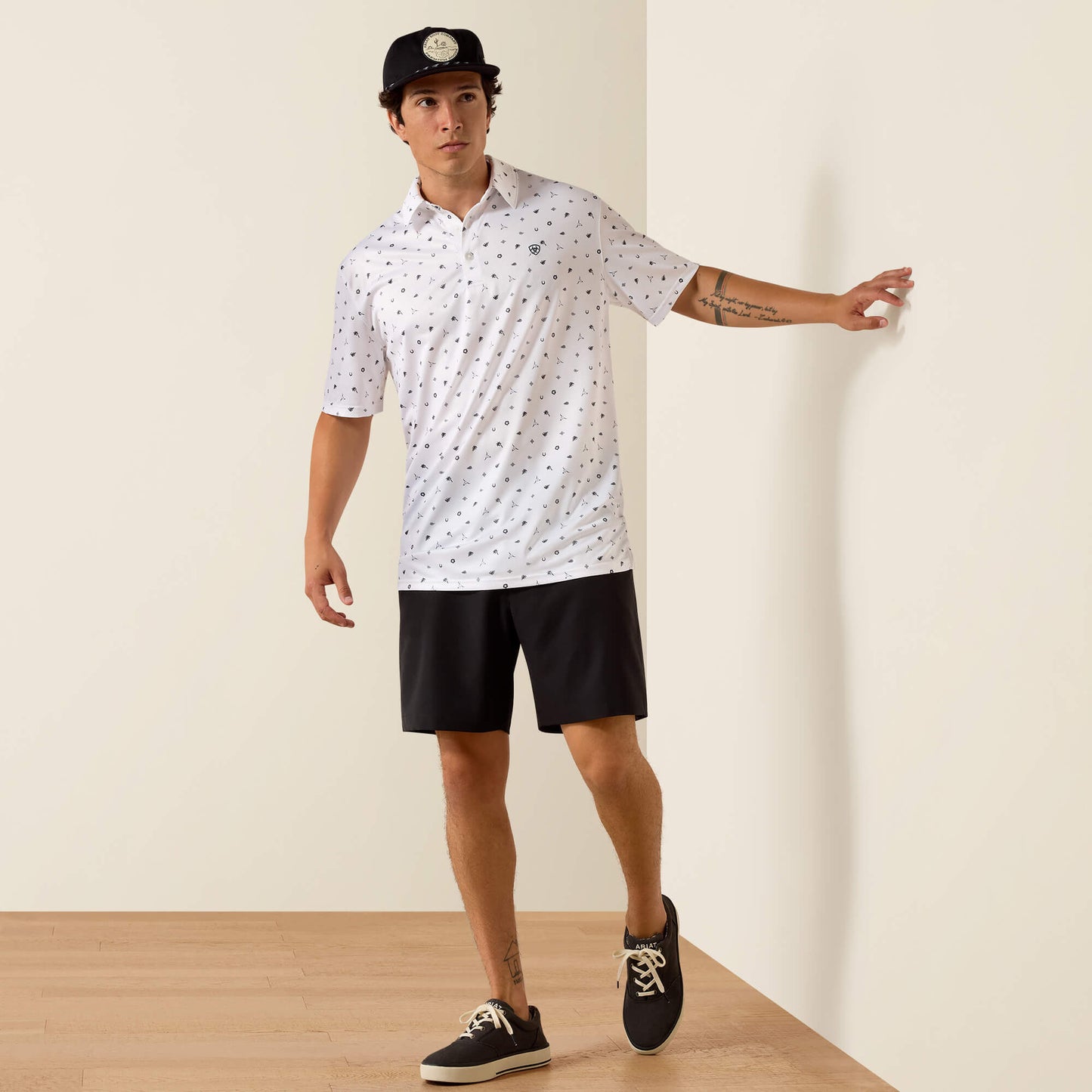 All Over Print Polo Ariat Men