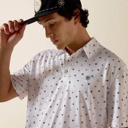 All Over Print Polo Ariat Men