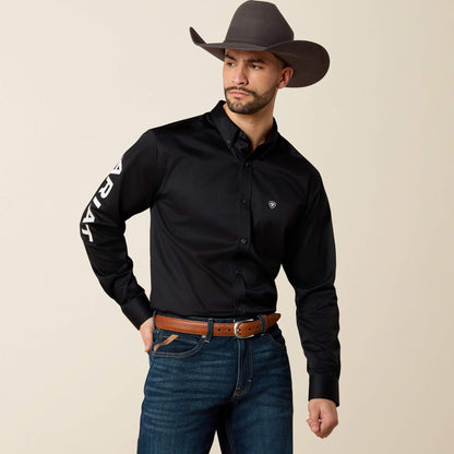 Team Logo Twill Fitted Shirt Ariat Men