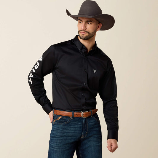 Team Logo Twill Fitted Shirt Ariat Men