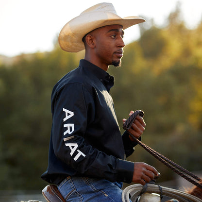 Team Logo Twill Fitted Shirt Ariat Men
