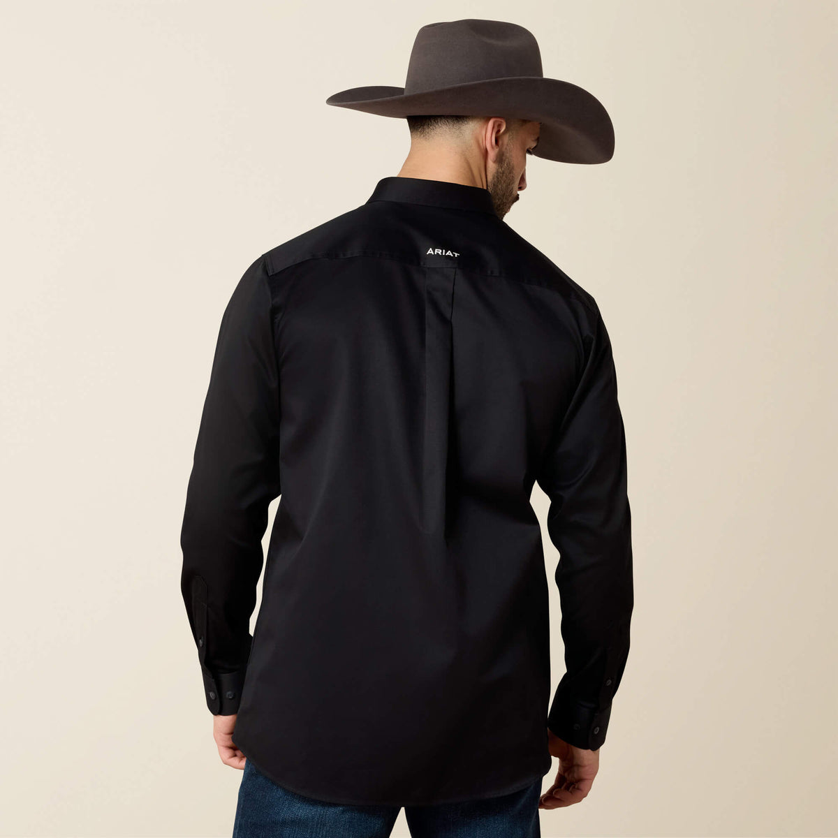 Team Logo Twill Fitted Shirt Ariat Men