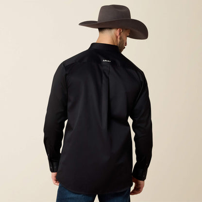 Team Logo Twill Fitted Shirt Ariat Men