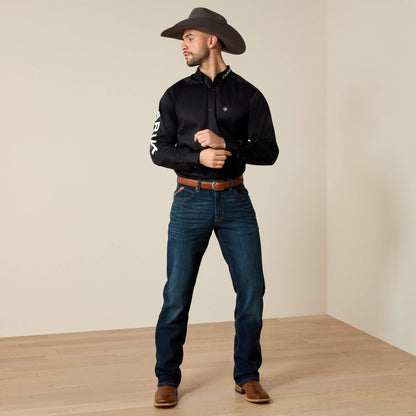 Team Logo Twill Fitted Shirt Ariat Men