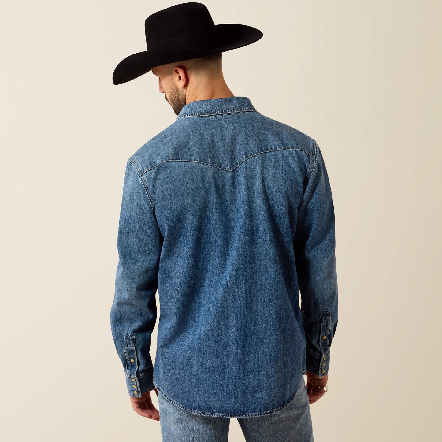 Sawtooth Denim Retro Fit Shirt Ariat Men