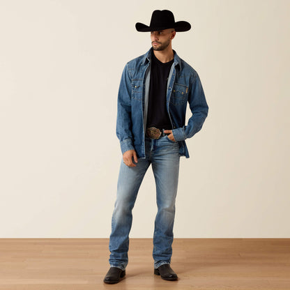 Sawtooth Denim Retro Fit Shirt Ariat Men