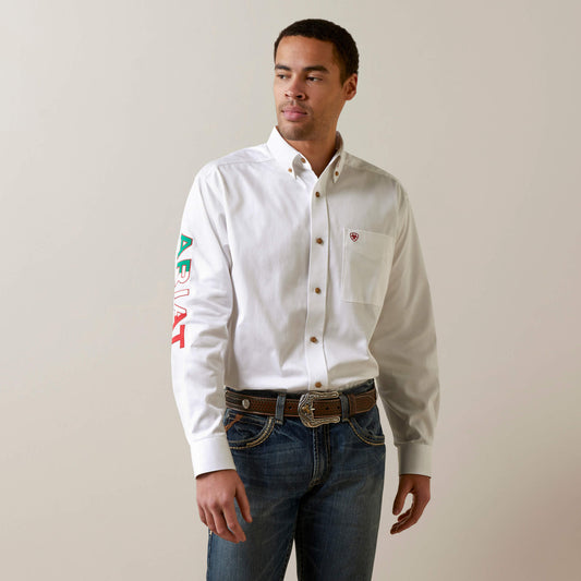 Team Logo Twill Classic Fit Shirt Ariat Men