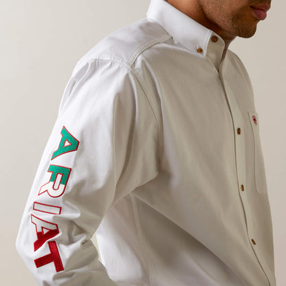 Team Logo Twill Classic Fit Shirt Ariat Men