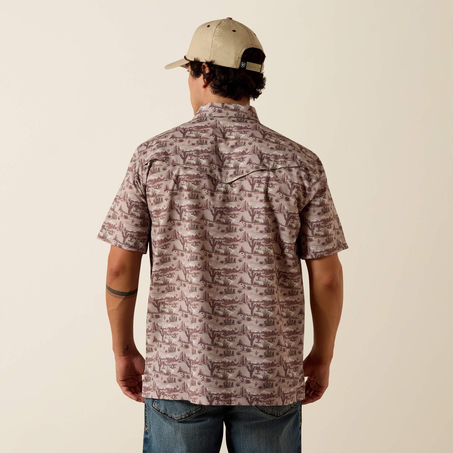 Printed VentTEK Western Yoke Classic Fit Snap Shirt Ariat Men