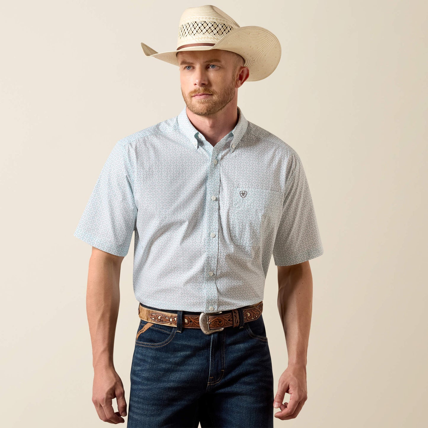 Wrinkle Free Welsh Classic Fit Shirt Ariat Men