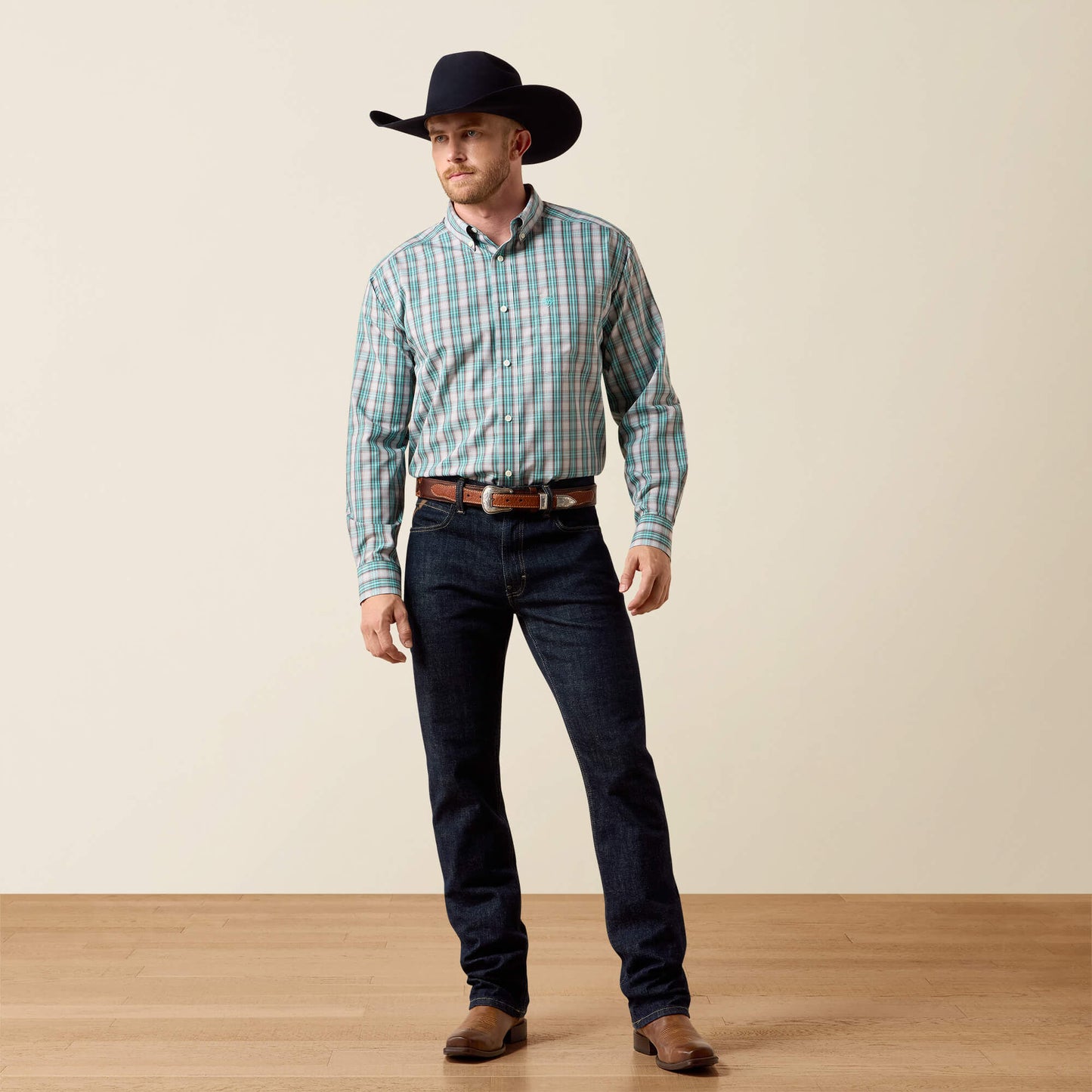 Wrinkle Free Wolfe Classic Fit Shirt Ariat Men