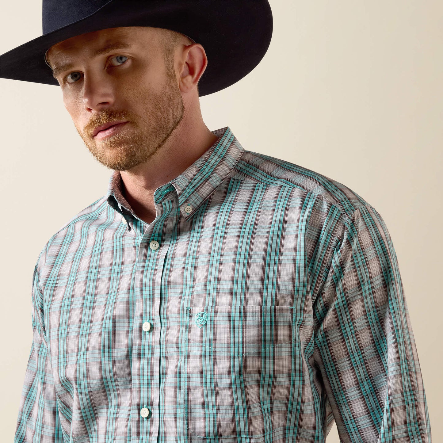 Wrinkle Free Wolfe Classic Fit Shirt Ariat Men