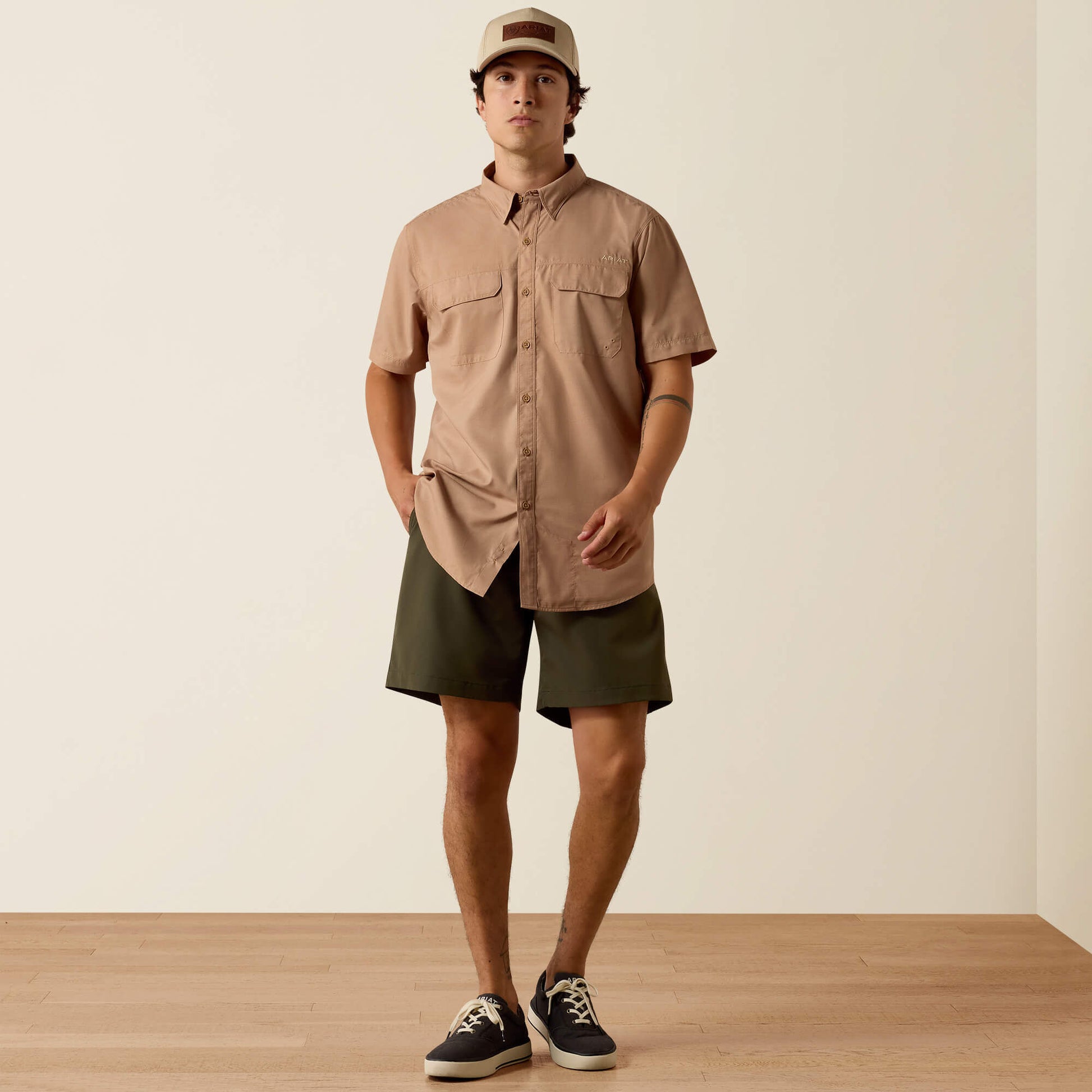 Printed VentTEK Outbound Fitted Shirt Ariat Men