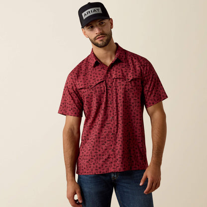 Printed VentTEK Western Yoke Classic Fit Snap Shirt Ariat Men
