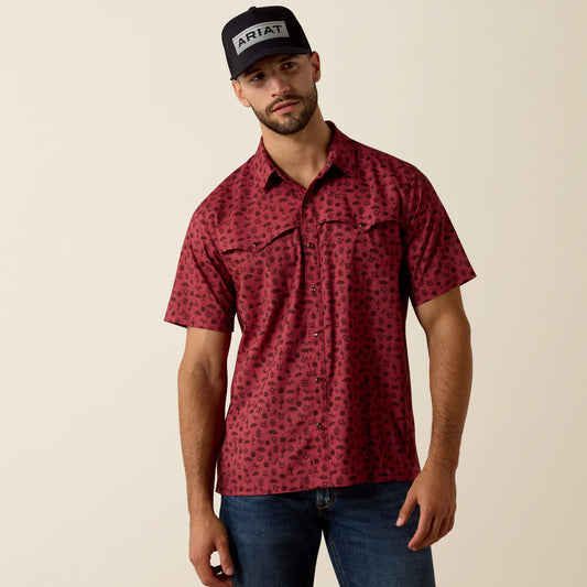 Printed VentTEK Western Yoke Classic Fit Snap Shirt Ariat Men