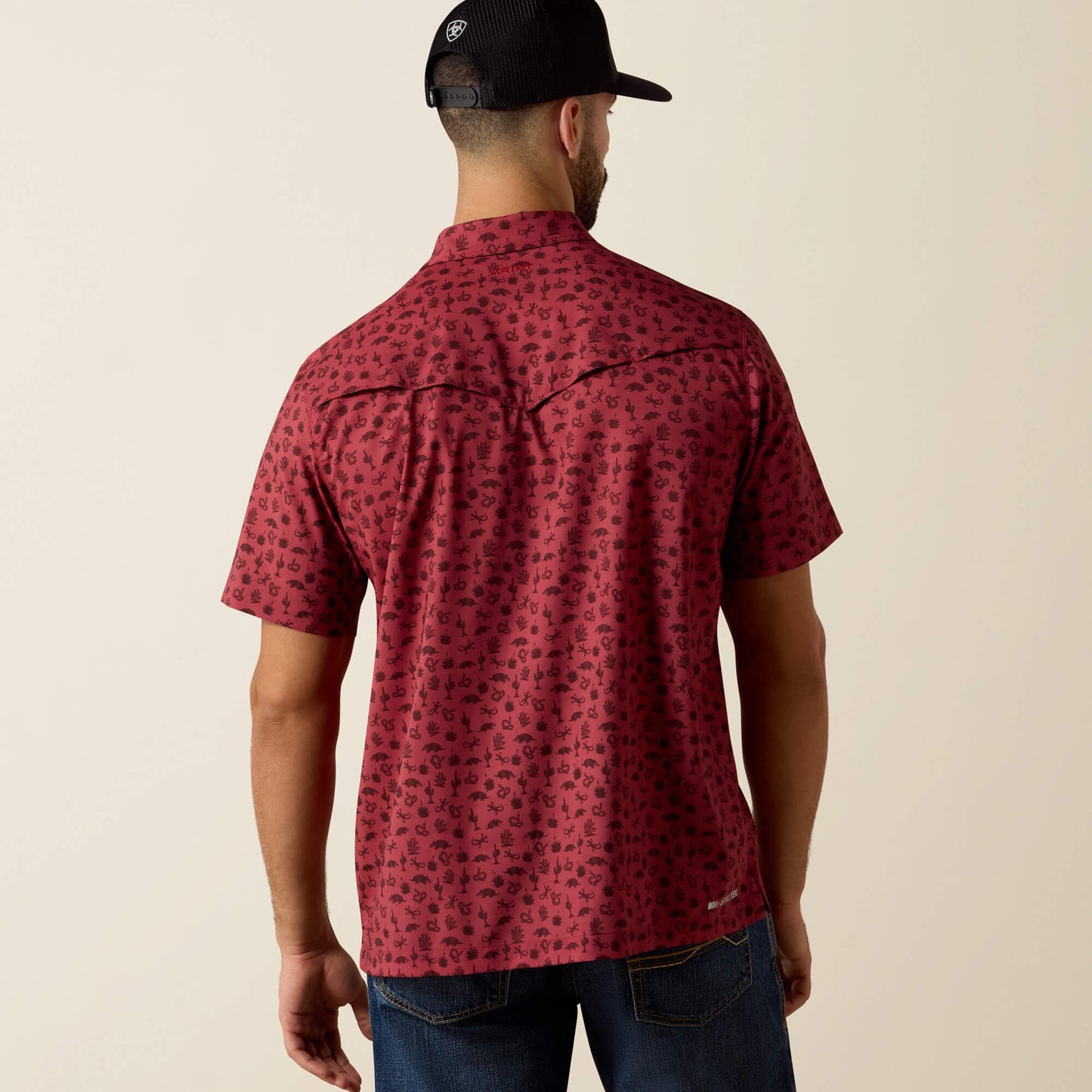 Printed VentTEK Western Yoke Classic Fit Snap Shirt Ariat Men