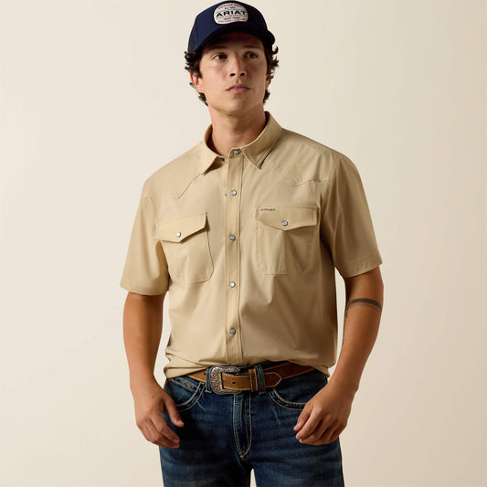 FrontierTough VentTEK Western Fitted Snap Shirt Ariat Men
