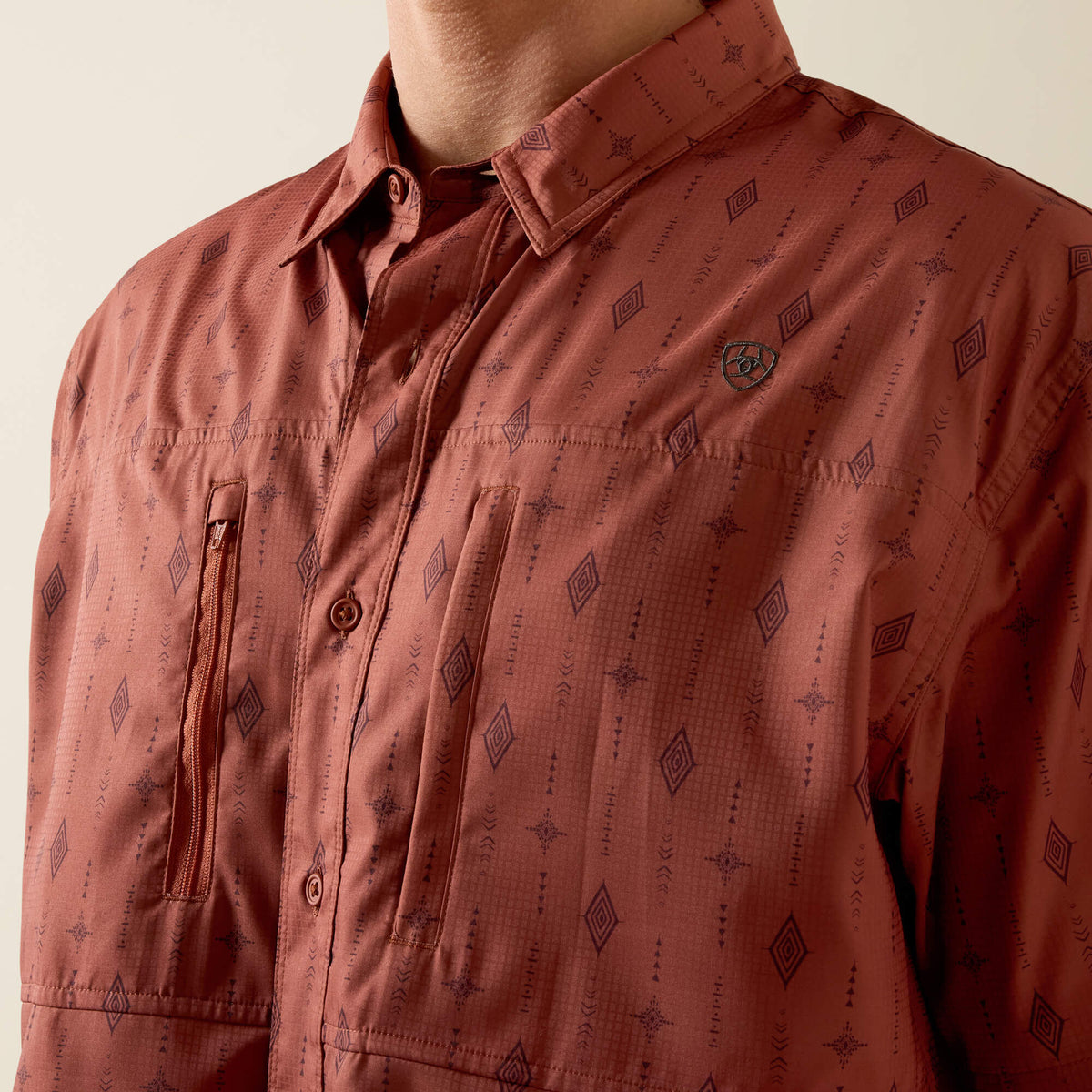 Printed VentTEK Classic Fit Shirt Ariat Men
