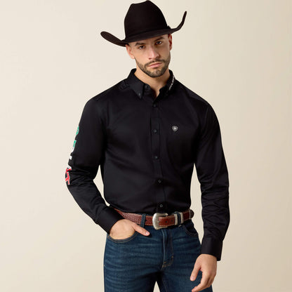 Team Logo Twill Fitted Shirt Ariat Men