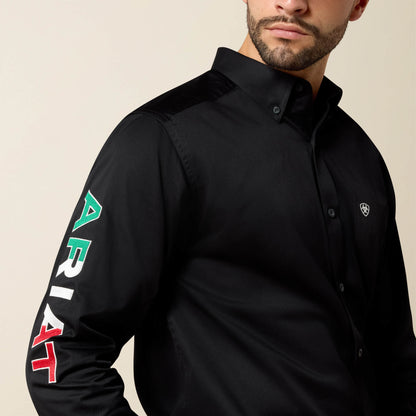 Team Logo Twill Fitted Shirt Ariat Men