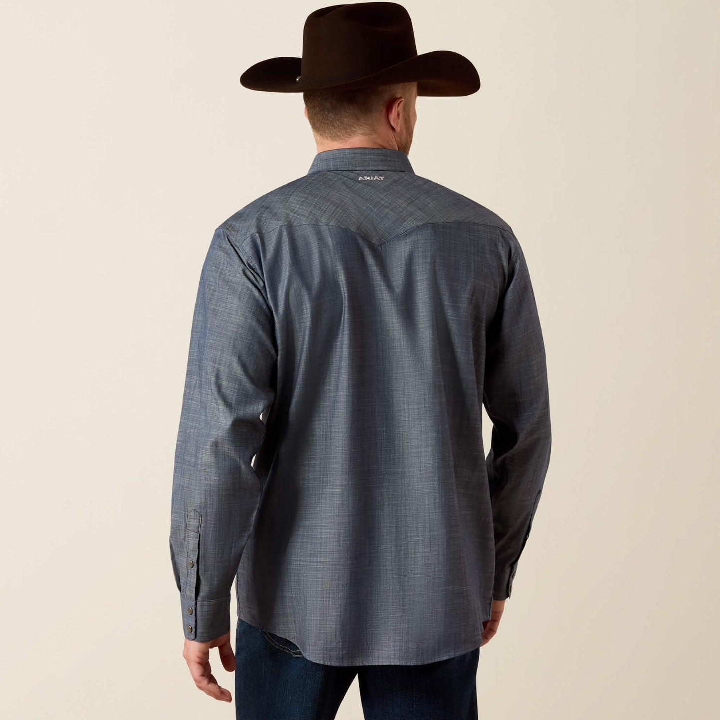 Wrinkle Free Refined Slub Classic Fit Shirt Ariat Men