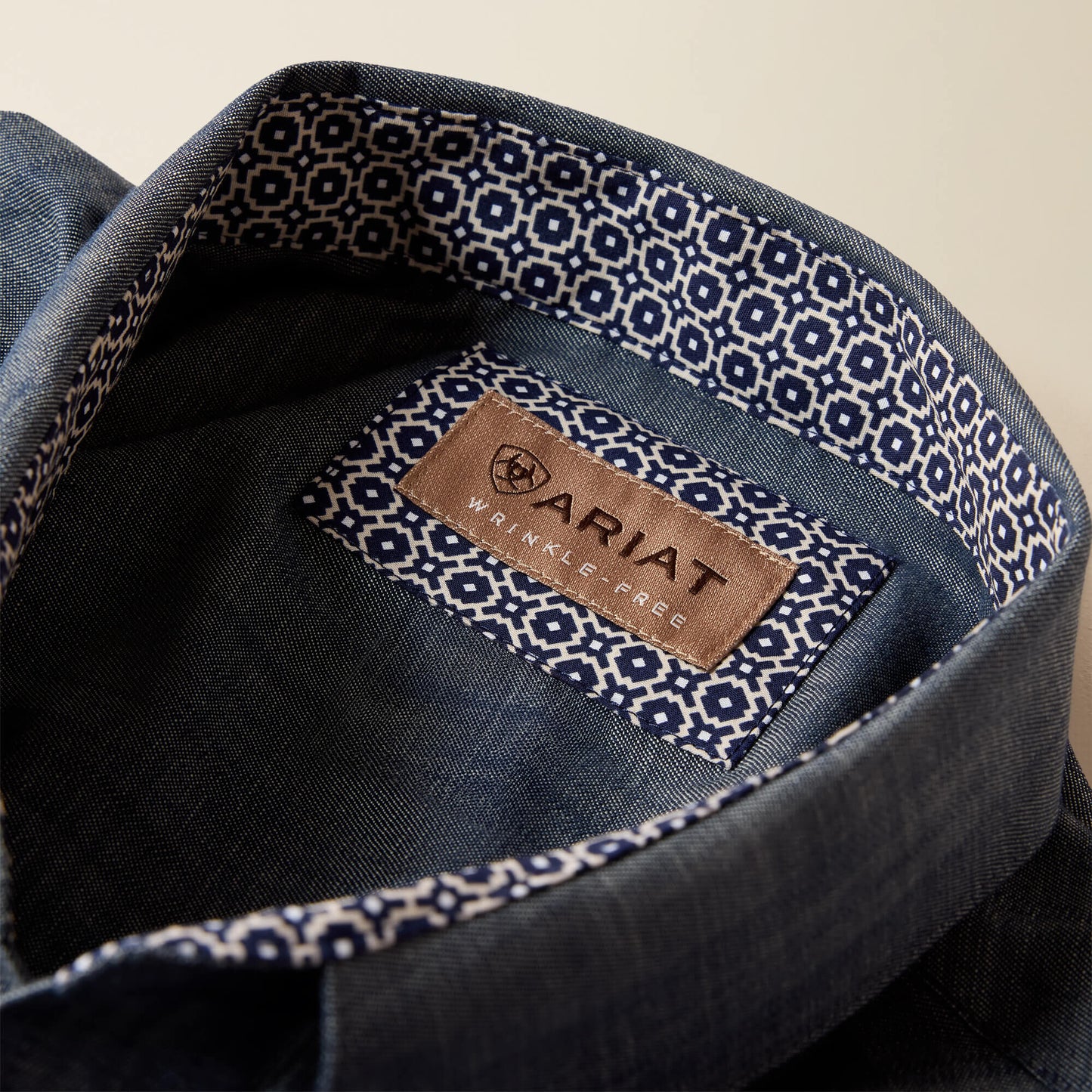 Wrinkle Free Refined Slub Classic Fit Shirt Ariat Men
