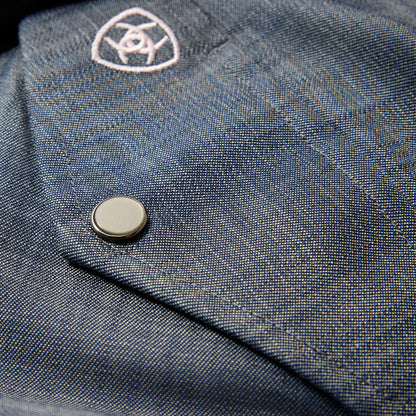 Wrinkle Free Refined Slub Classic Fit Shirt Ariat Men