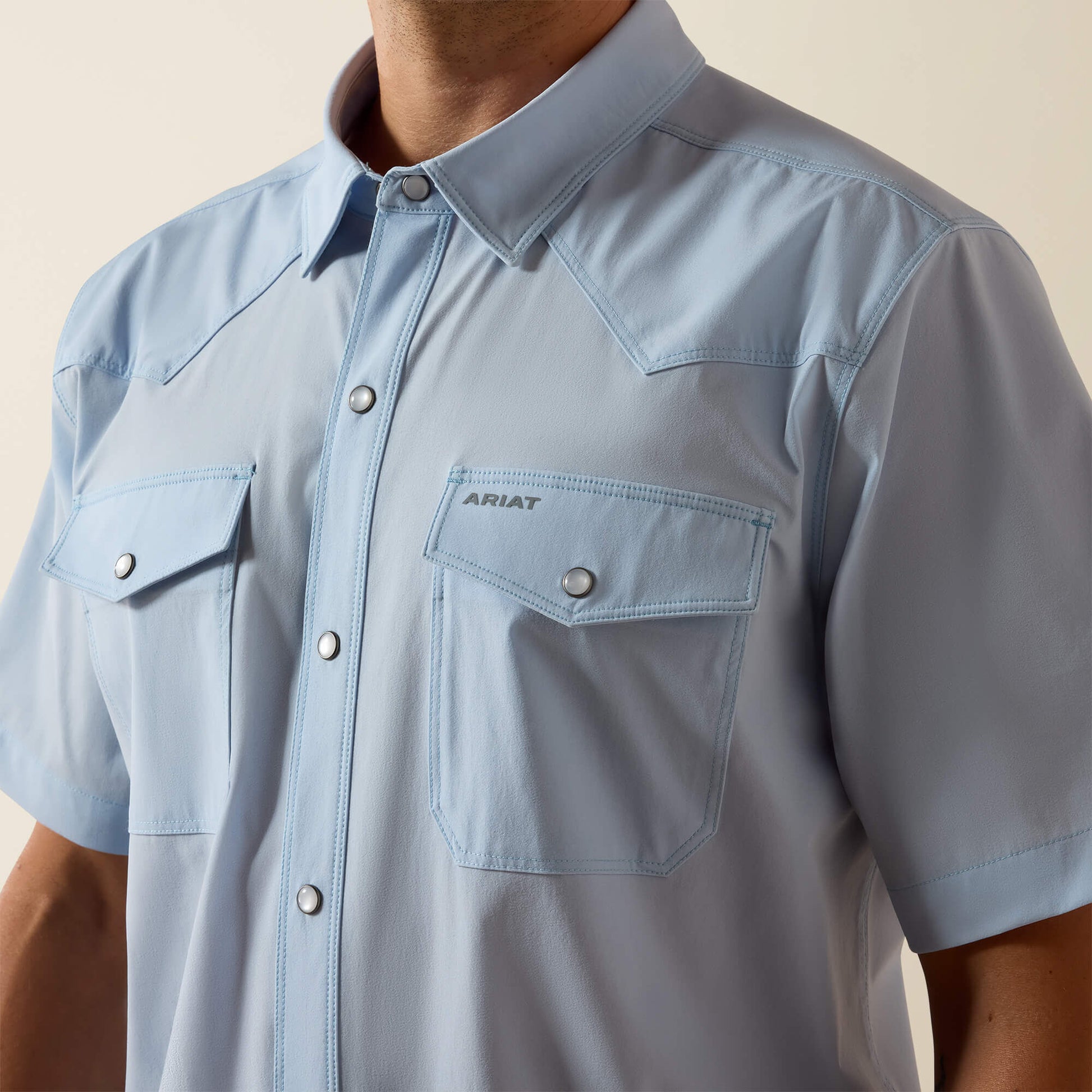 FrontierTough VentTEK Western Fitted Snap Shirt Ariat Men