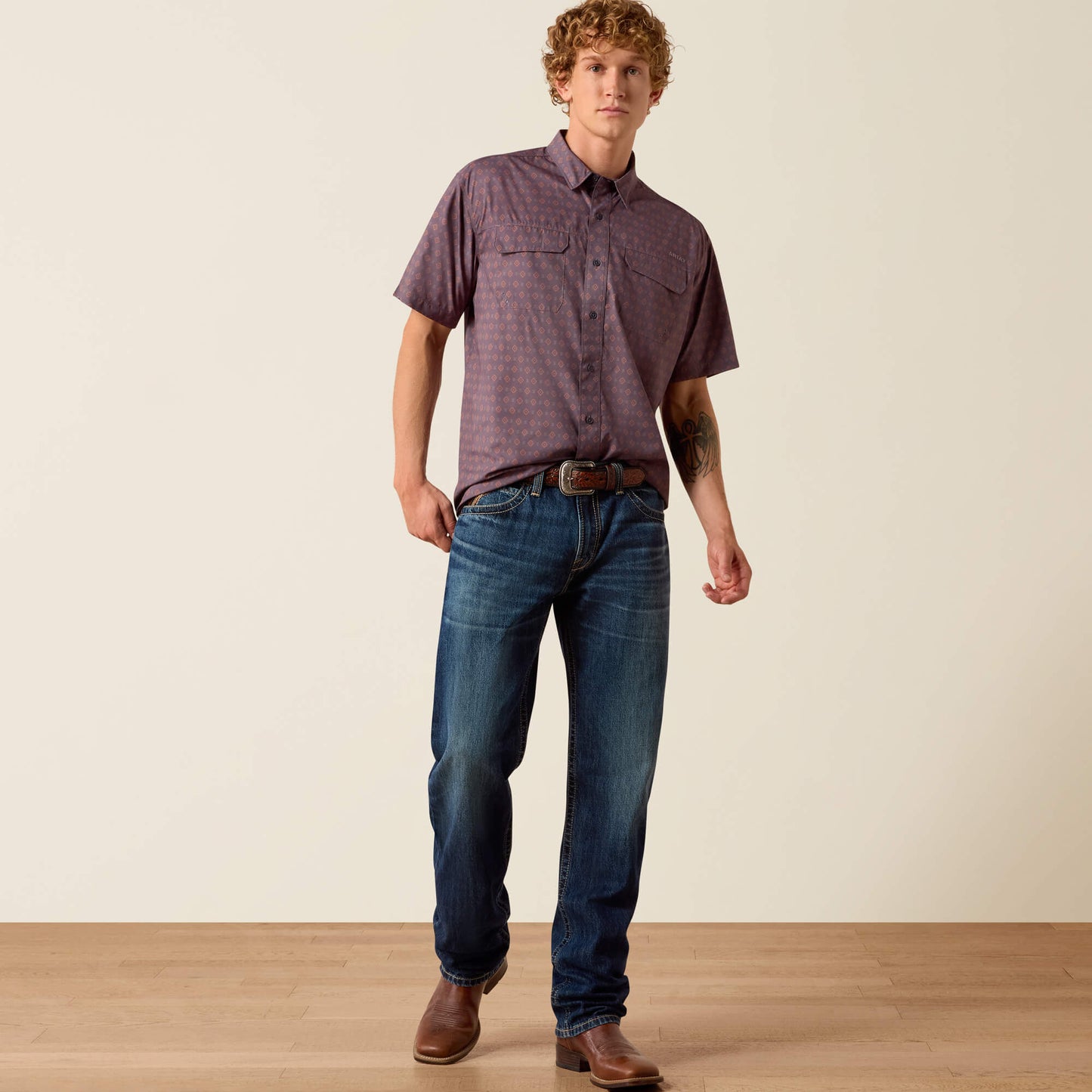 Printed VentTEK Outbound Classic Fit Shirt Ariat Men