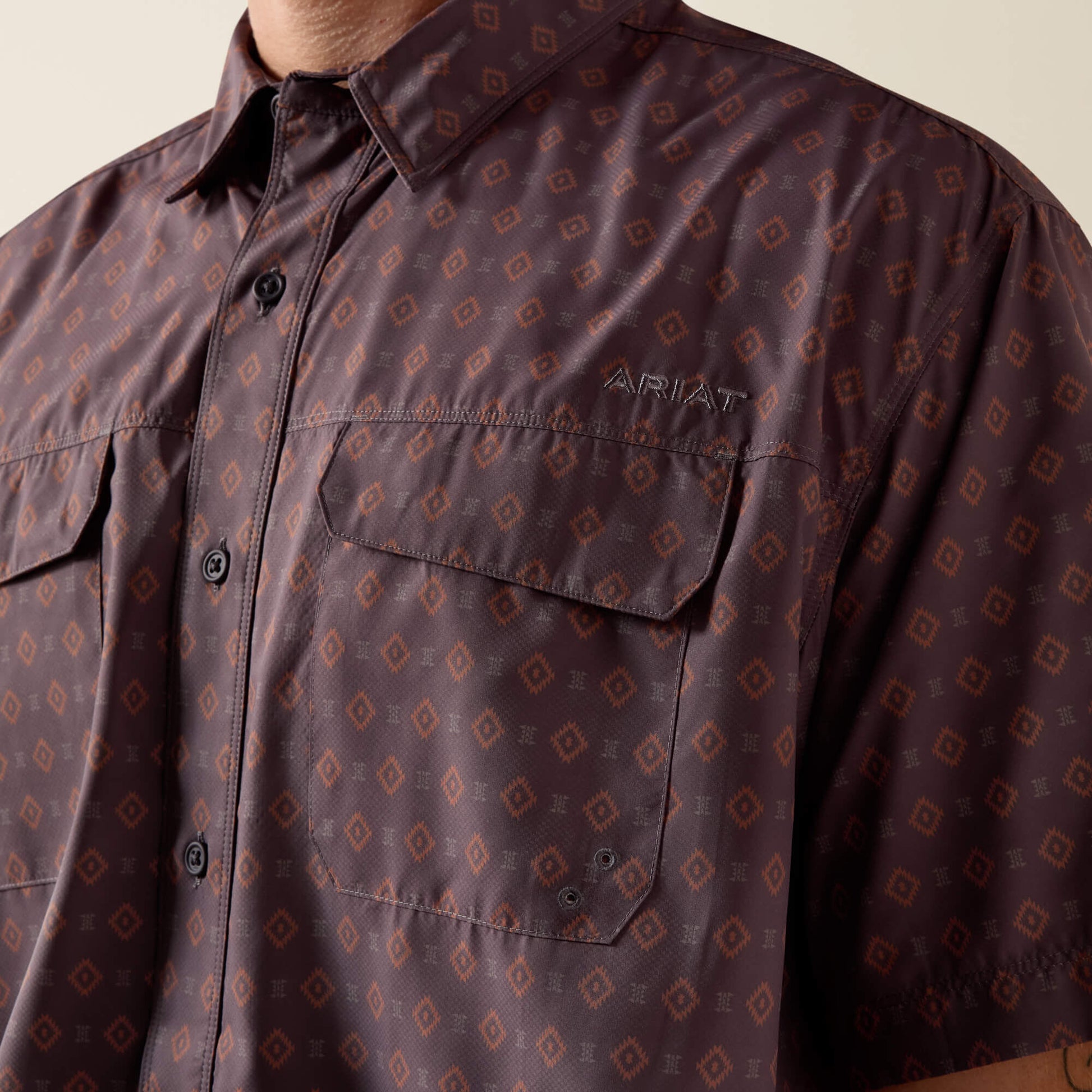 Printed VentTEK Outbound Classic Fit Shirt Ariat Men