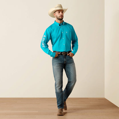 Team Logo Lightweight Twill Classic Fit Shirt Ariat Men